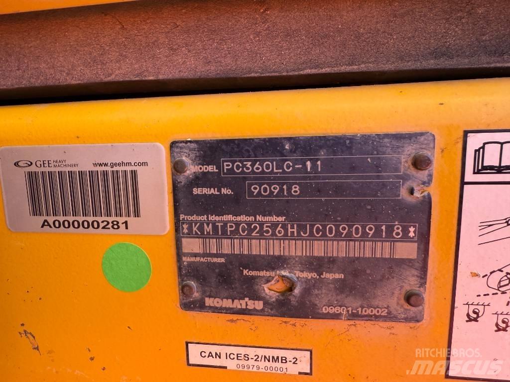 Komatsu PC360LC-11 Excavatoare pe șenile
