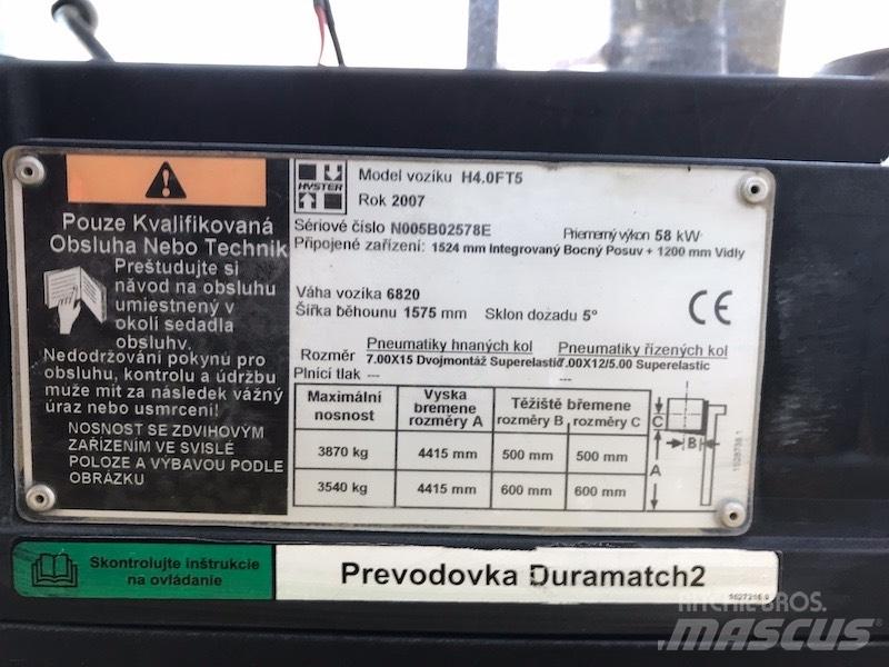Hyster 4.0 FT5 Stivuitor diesel