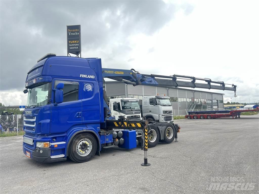 Scania R 560 6X2 Camioane cu macara