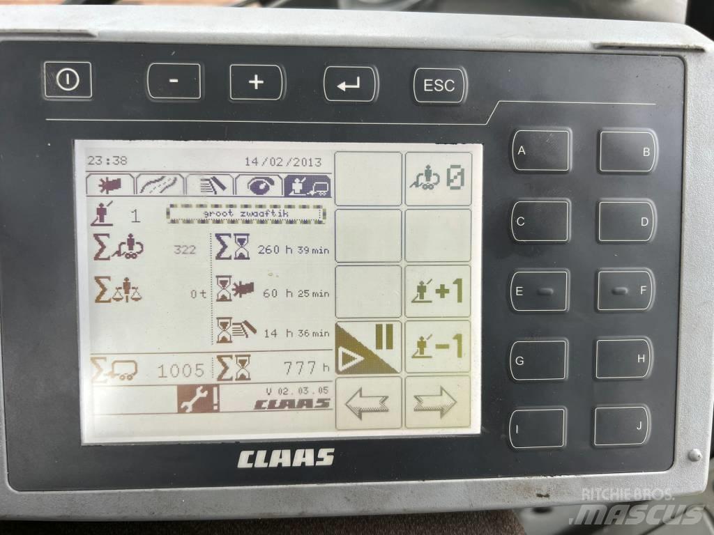 CLAAS Cargos 8500 Remorci cu autoîncarcare