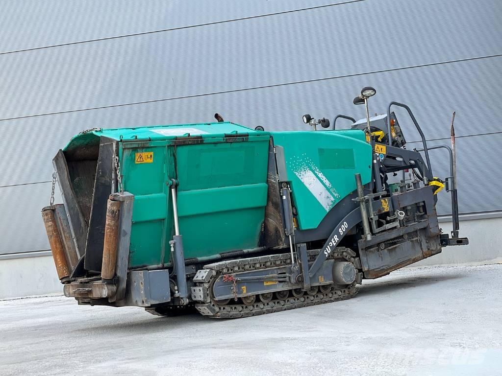 Vögele SUPER 800 Pavatoare asfalt