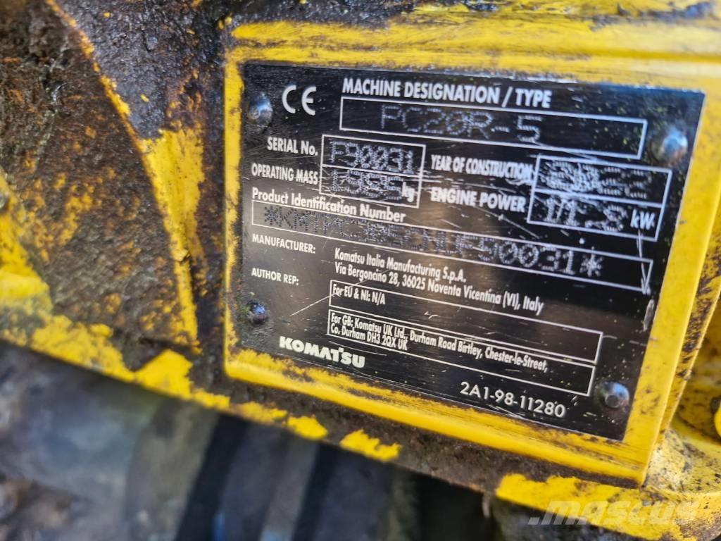 Komatsu PC 20 R-5 Mini excavatoare < 7t