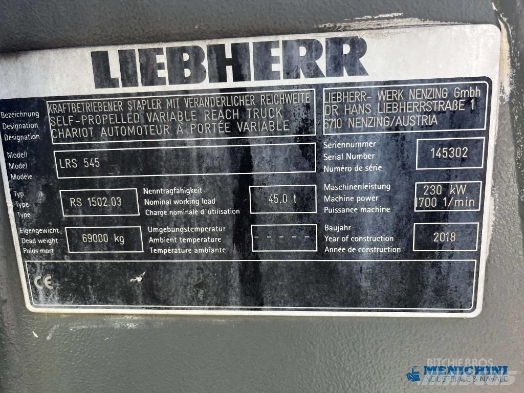 Liebherr LRS 545 Stivuitoare de containere