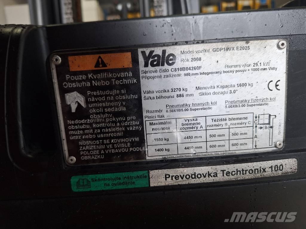 Yale GDP 16 VX Stivuitor GPL