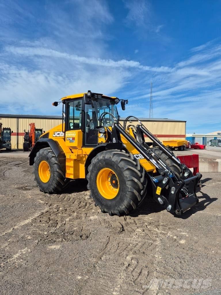 JCB 419 S Incarcator pe pneuri
