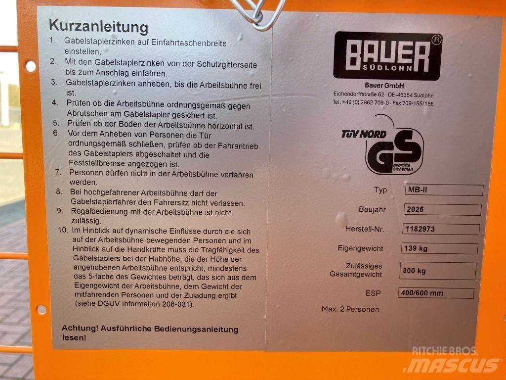 Bauer MB-II Stivuitoare - Altele
