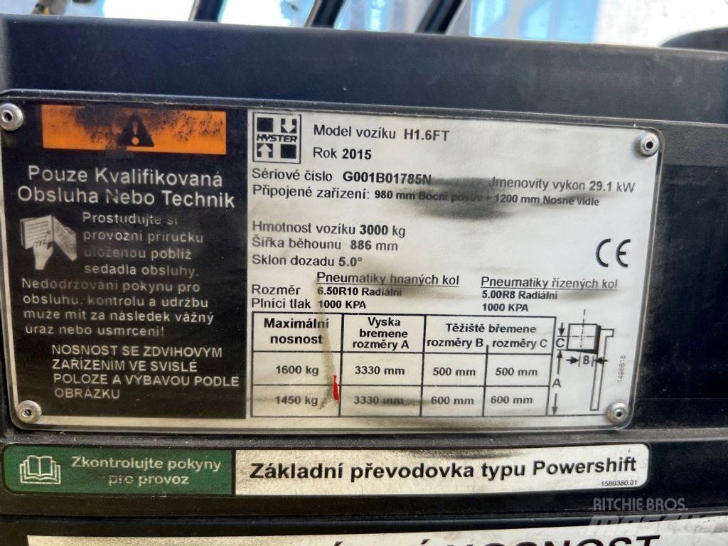 Hyster H 1.6 FT Stivuitor diesel