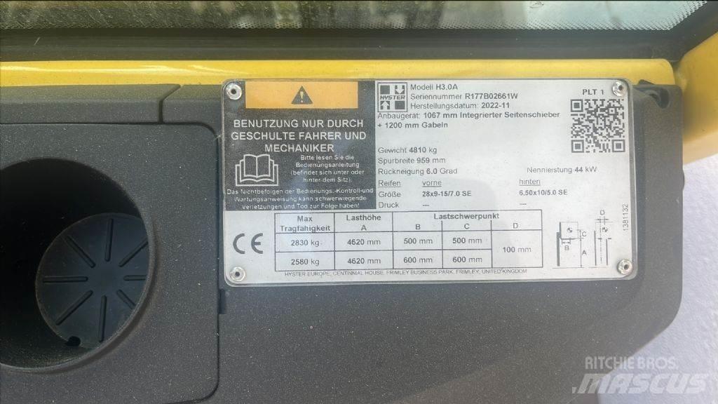 Hyster H 3.0 A Stivuitor diesel