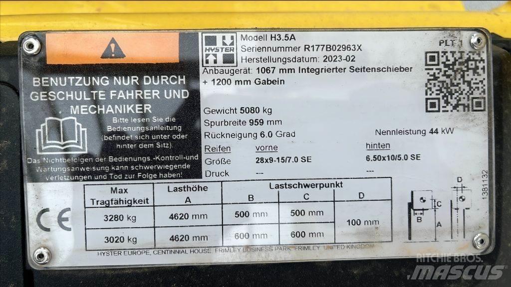 Hyster H 3.5 A Stivuitor diesel