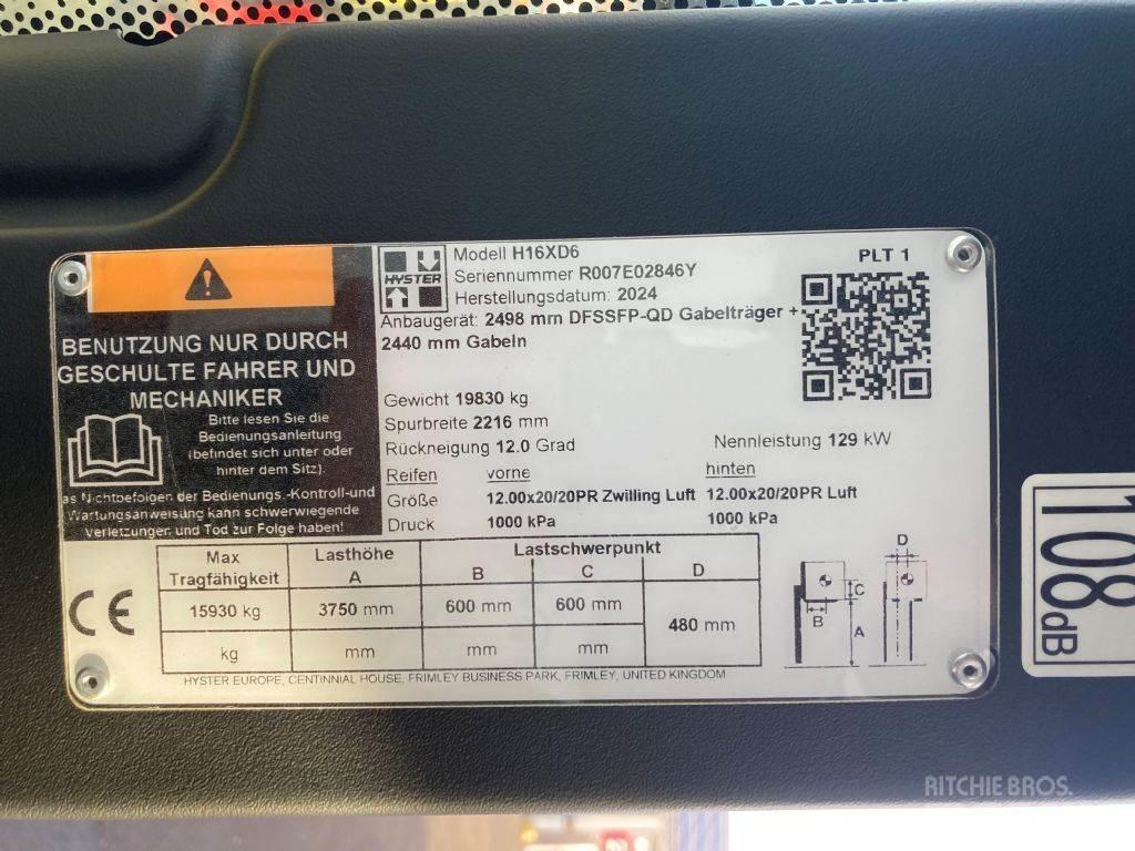 Hyster H16XD6 Stivuitor diesel