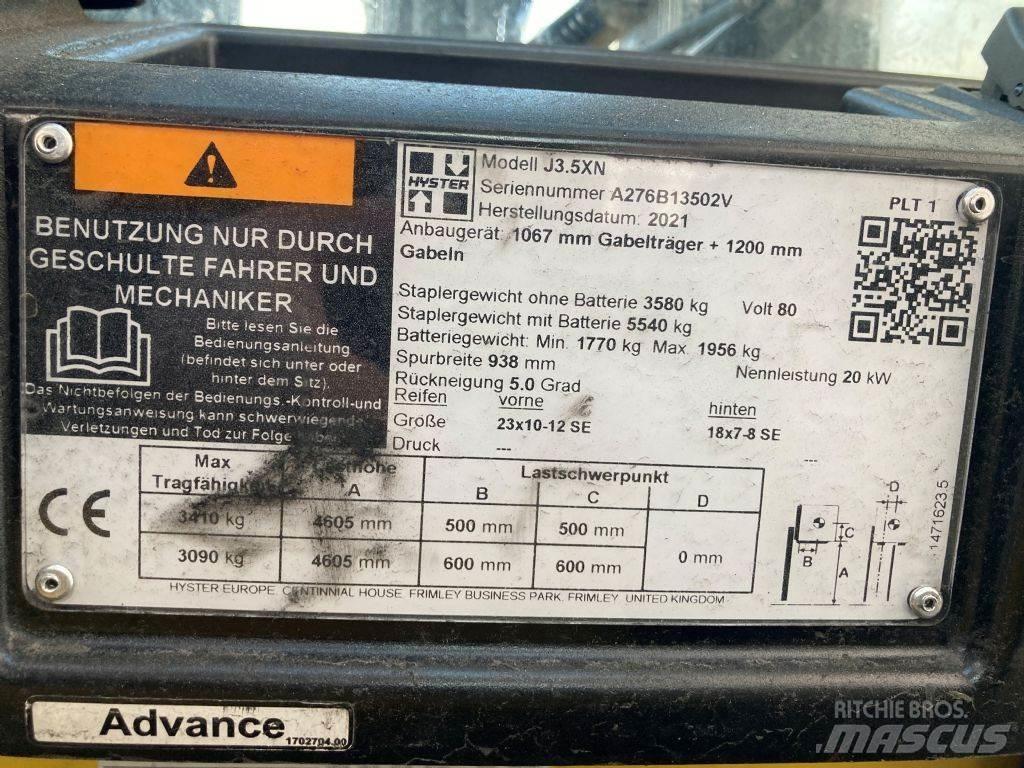 Hyster J 3.5 XN Stivuitor electric