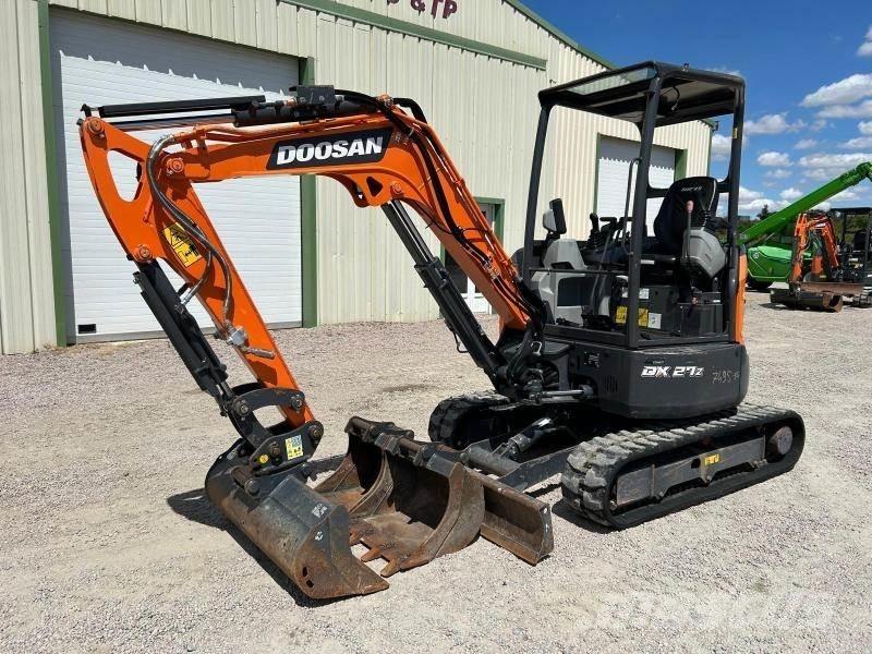Doosan DX27Z Mini excavatoare < 7t