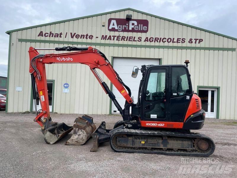 Kubota KX080-4 Mini excavatoare < 7t