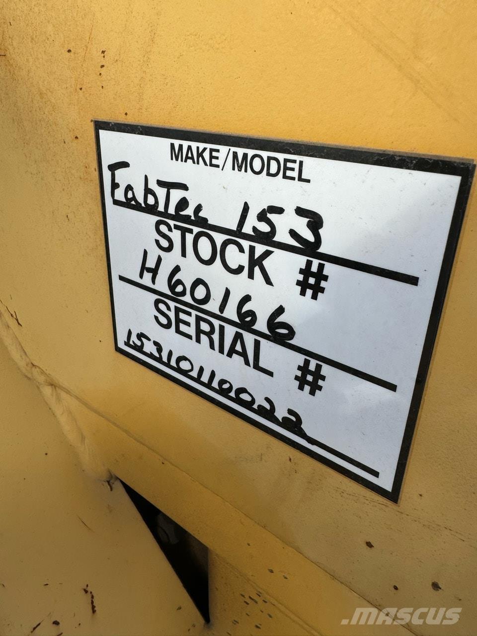 Fabtek 153 Utilaje forestiere - Altele