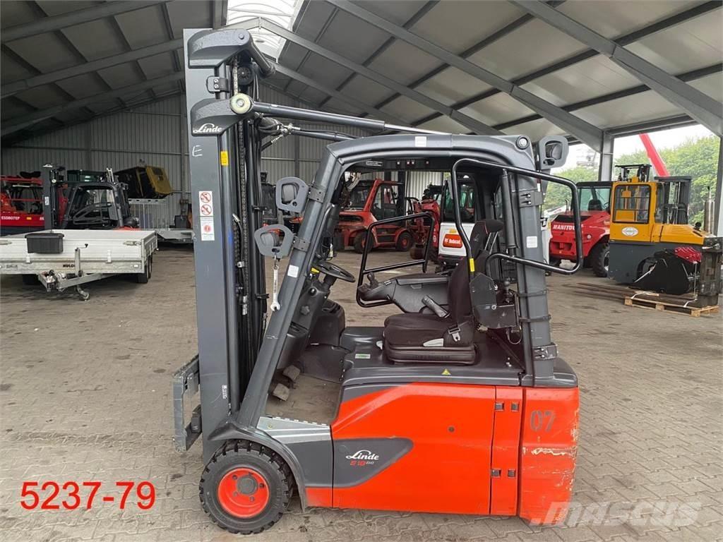Linde E 18 L 02 EVO Stivuitor electric