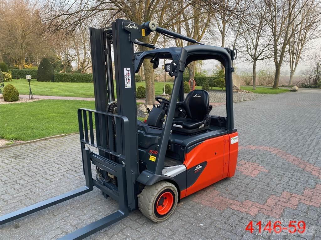 Linde E 20 L 02 Stivuitor electric