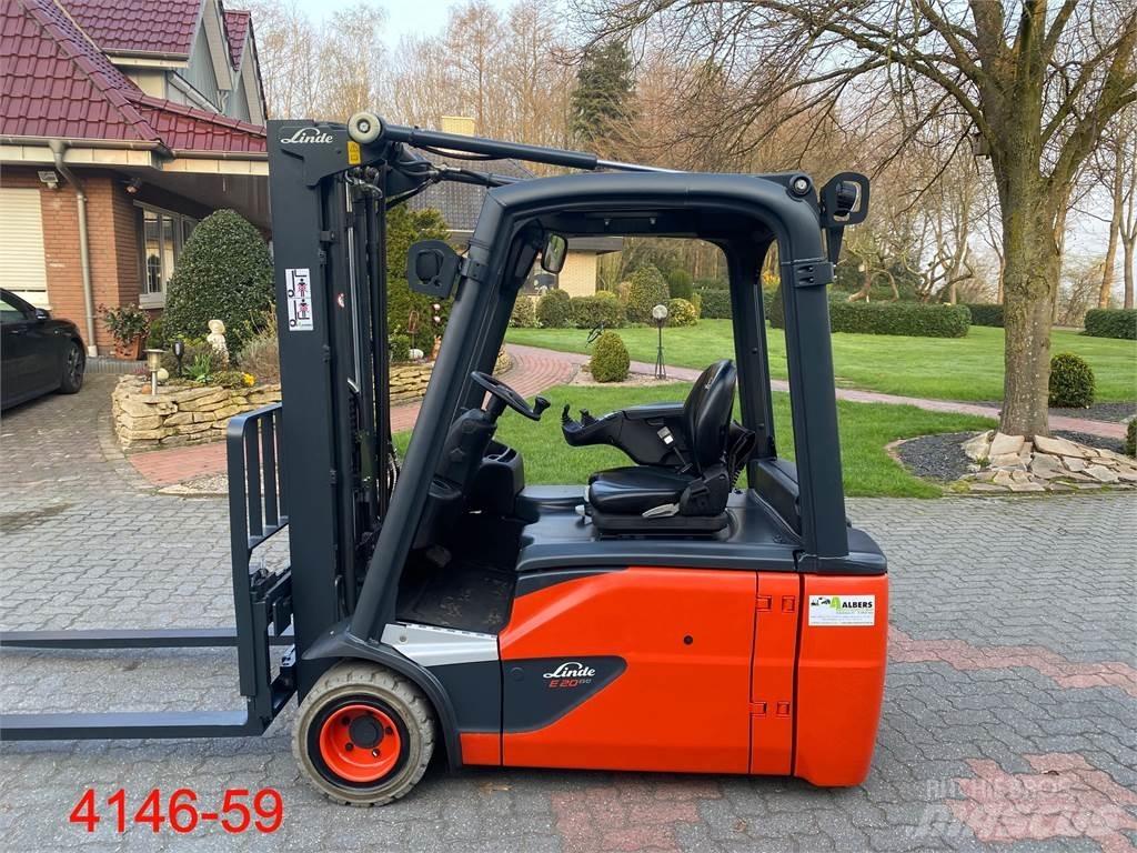 Linde E 20 L 02 Stivuitor electric