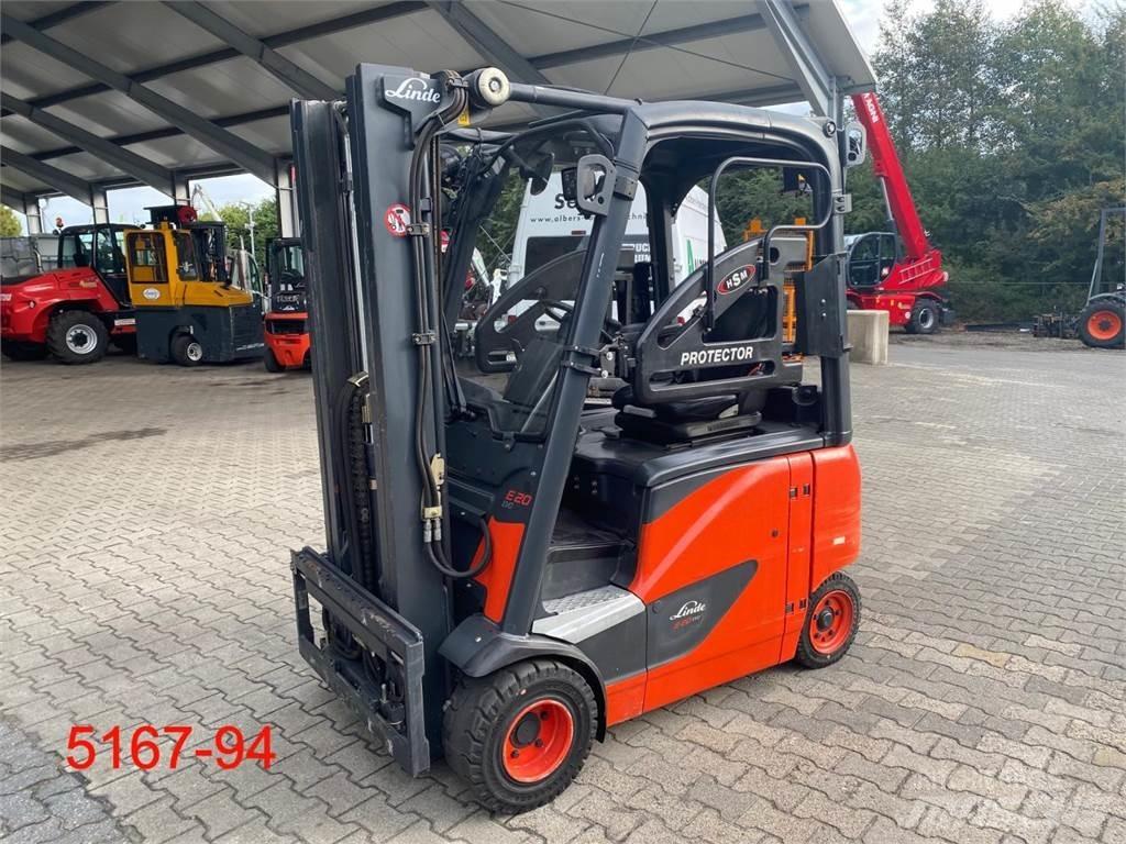 Linde E 20 PH 02 Stivuitor electric