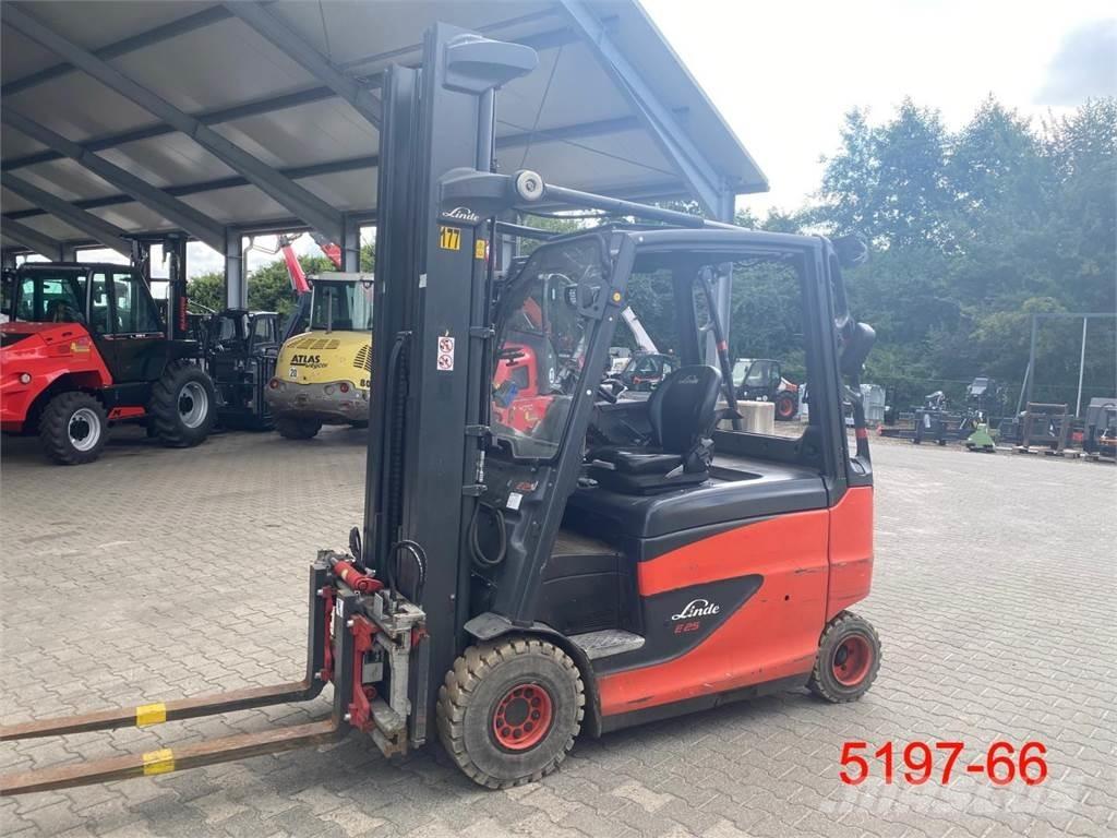 Linde E 25 HL - 01 600 Stivuitor electric