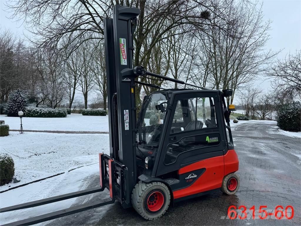 Linde E 35 L 01 Stivuitor electric
