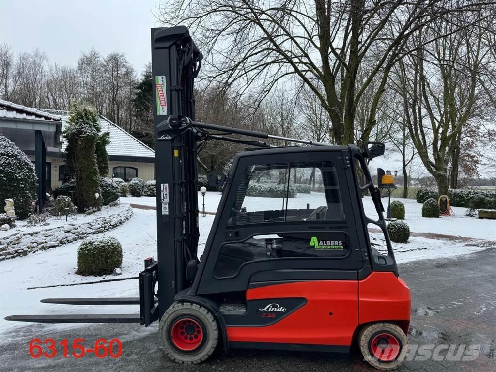 Linde E 35 L 01 Stivuitor electric