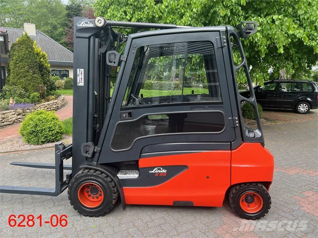 Linde E 35 L 01 Stivuitor electric