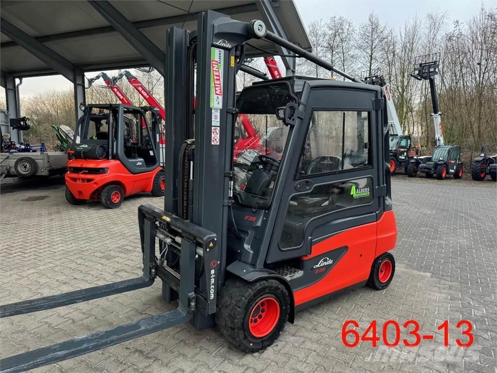 Linde E 35 L 01 Stivuitor electric
