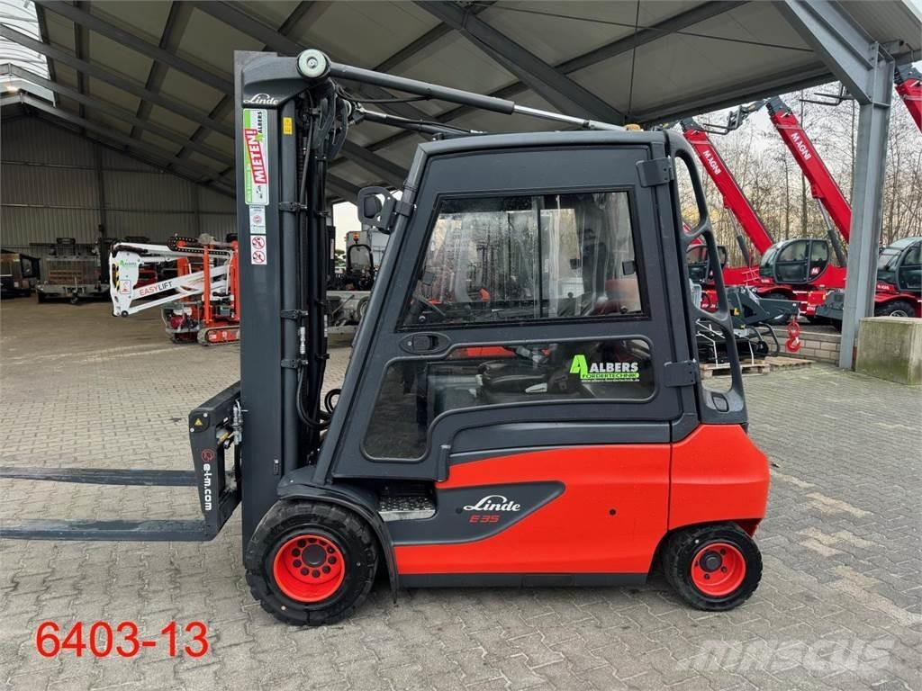 Linde E 35 L 01 Stivuitor electric