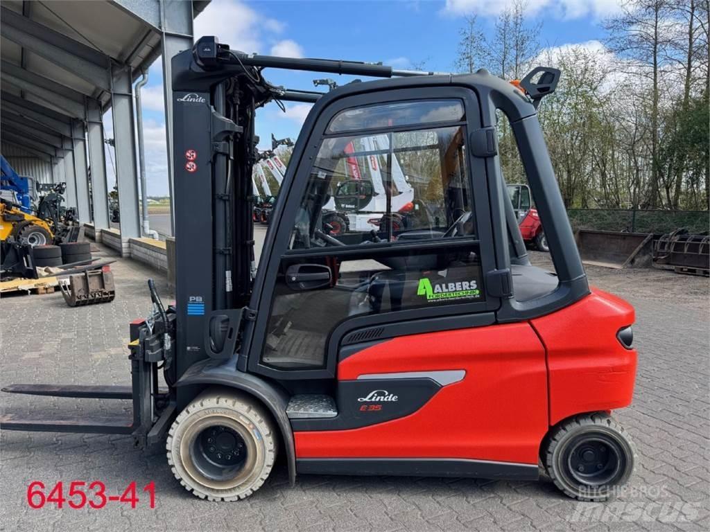 Linde E 35 L 01 Stivuitor electric