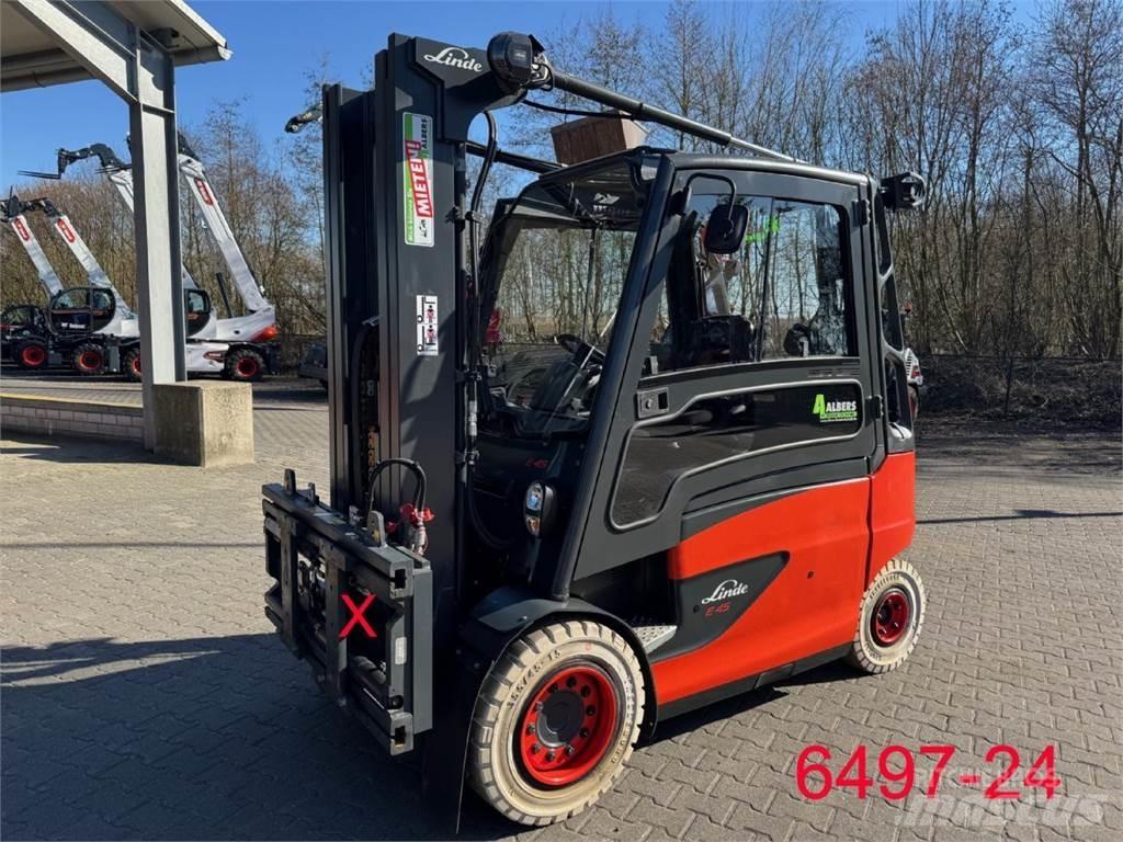 Linde E 45 HL 600 Stivuitor electric