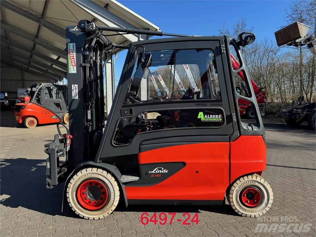 Linde E 45 HL 600 Stivuitor electric