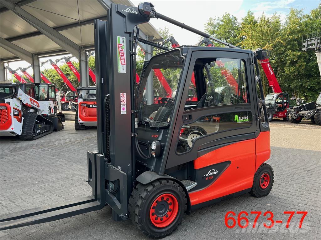 Linde E 50 HL Stivuitor electric