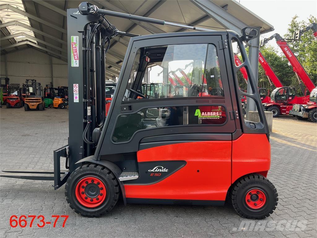 Linde E 50 HL Stivuitor electric