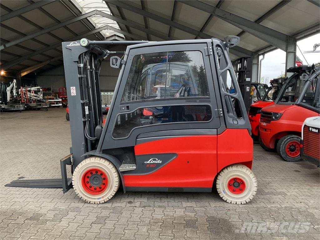 Linde E 50 HL 01 Stivuitor electric