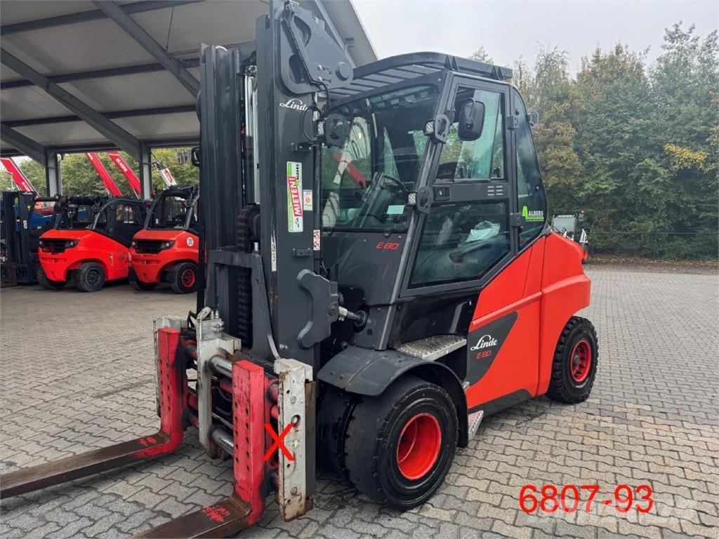 Linde E 80-01 / 900 Stivuitor electric
