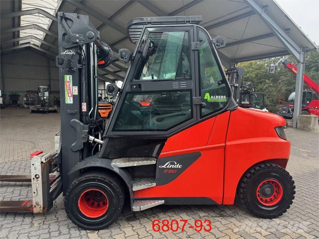 Linde E 80-01 / 900 Stivuitor electric