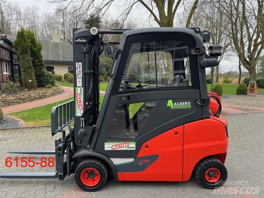 Linde H 20 T 01 Stivuitor GPL