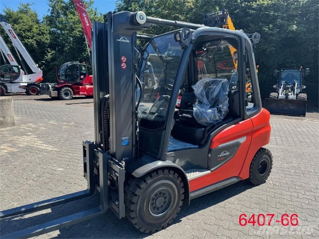 Linde H 30 D 01 Stivuitor diesel