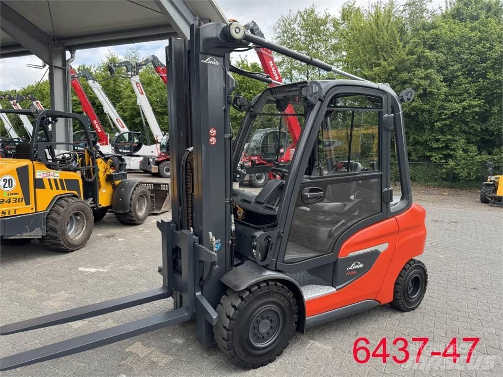 Linde H 35 D Stivuitor diesel