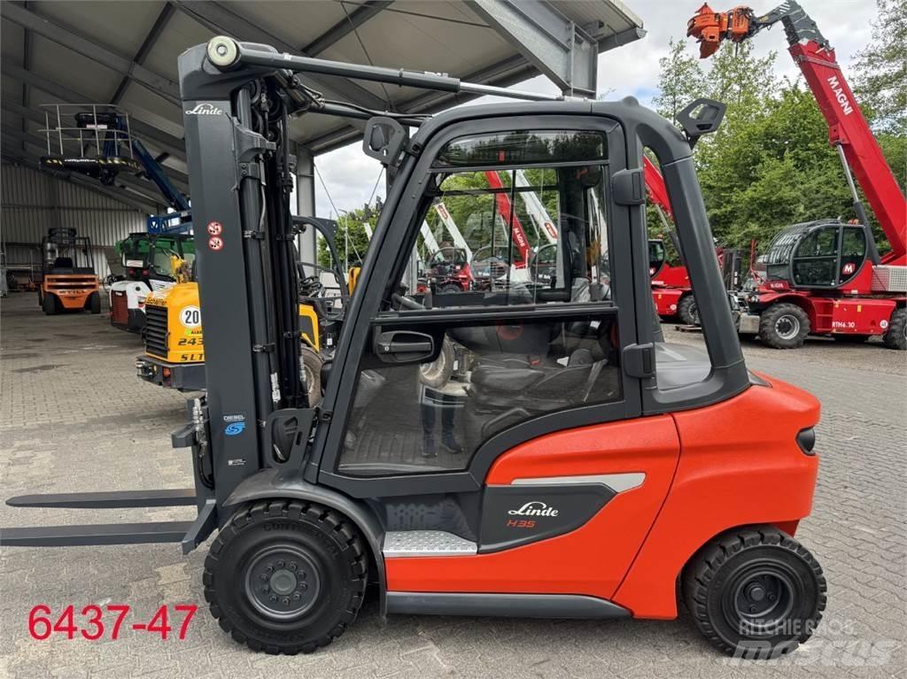 Linde H 35 D Stivuitor diesel