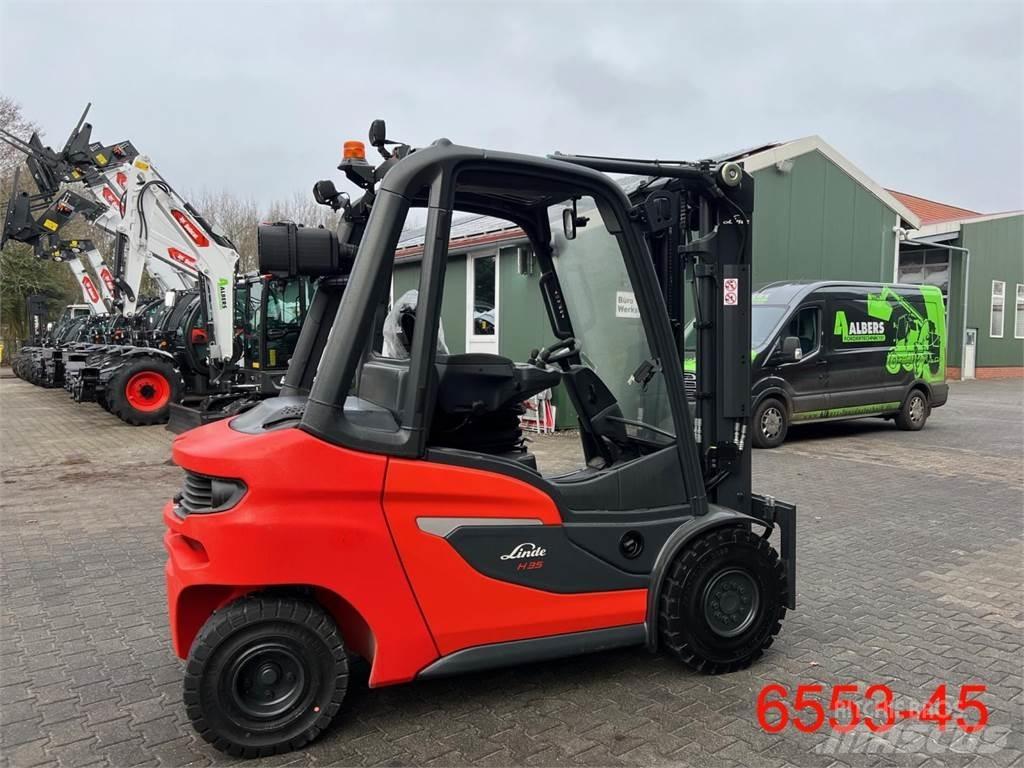 Linde H 35 D 01 Stivuitor diesel