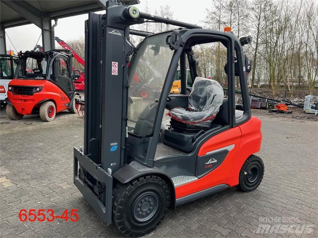 Linde H 35 D 01 Stivuitor diesel