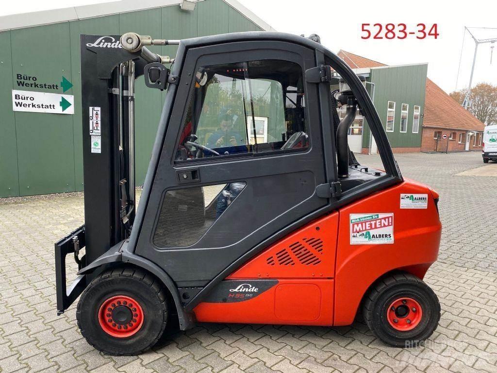 Linde H 35 D 02 Stivuitor diesel
