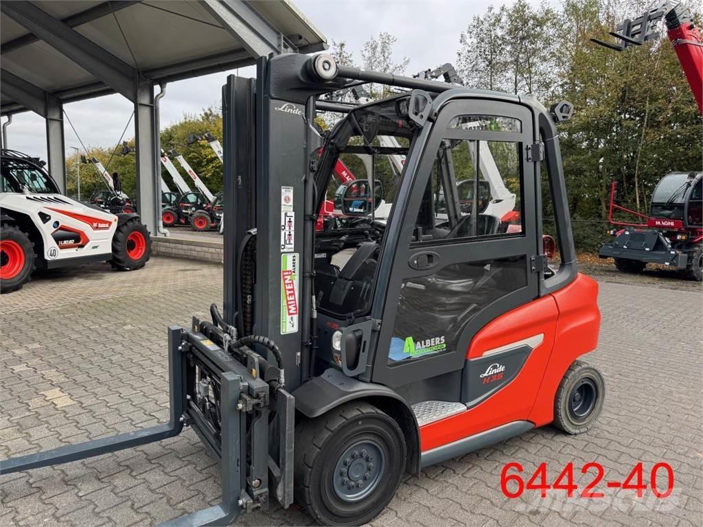 Linde H 35 T 01 Stivuitor GPL