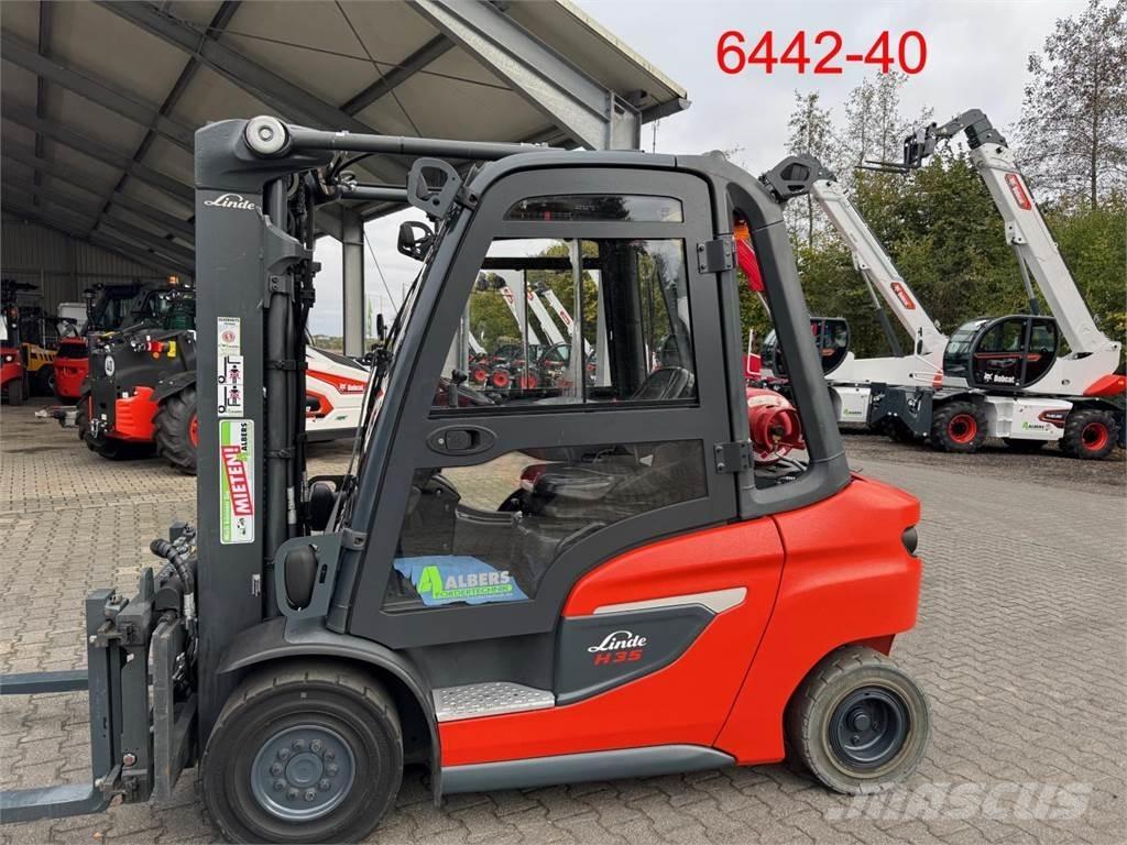 Linde H 35 T 01 Stivuitor GPL