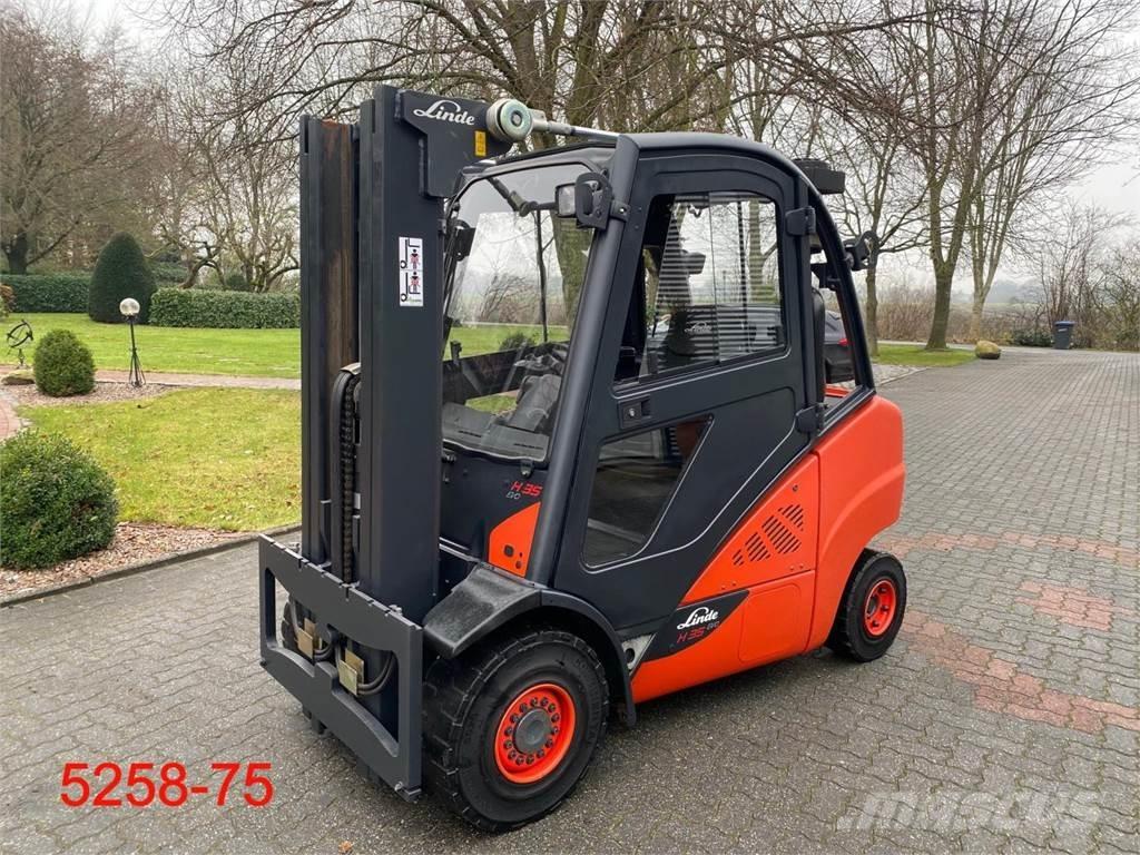 Linde H 35 T 02 Stivuitor GPL