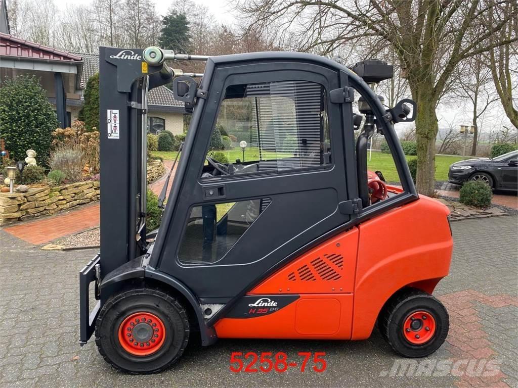 Linde H 35 T 02 Stivuitor GPL