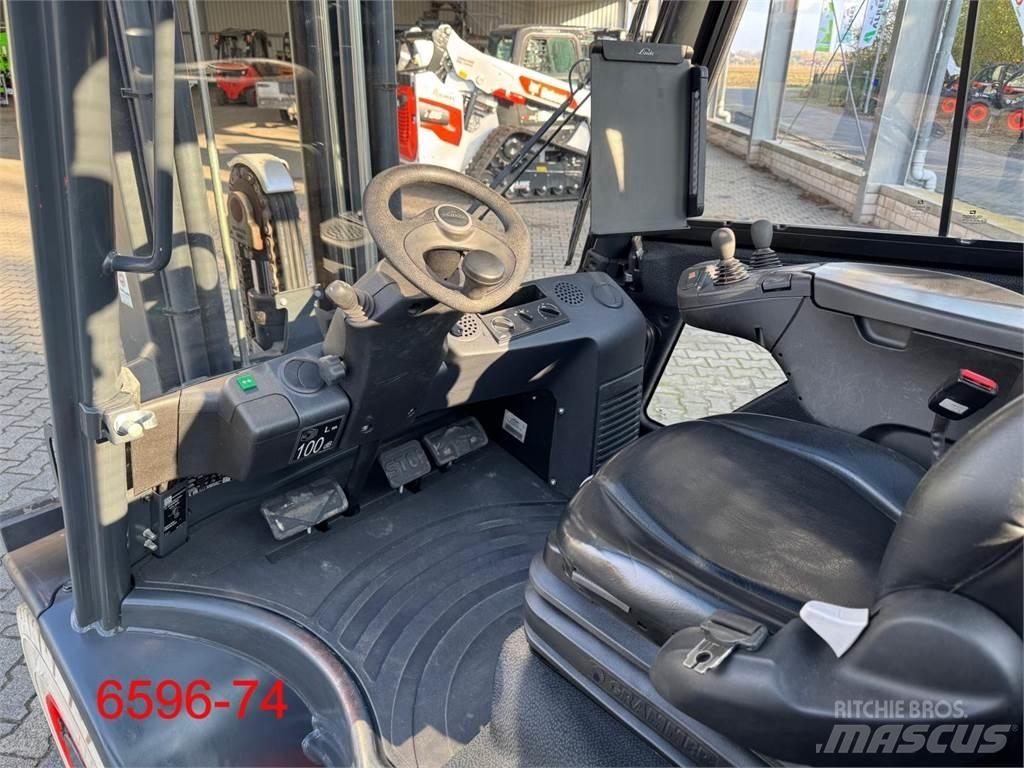 Linde H 50 D 02 Stivuitor diesel