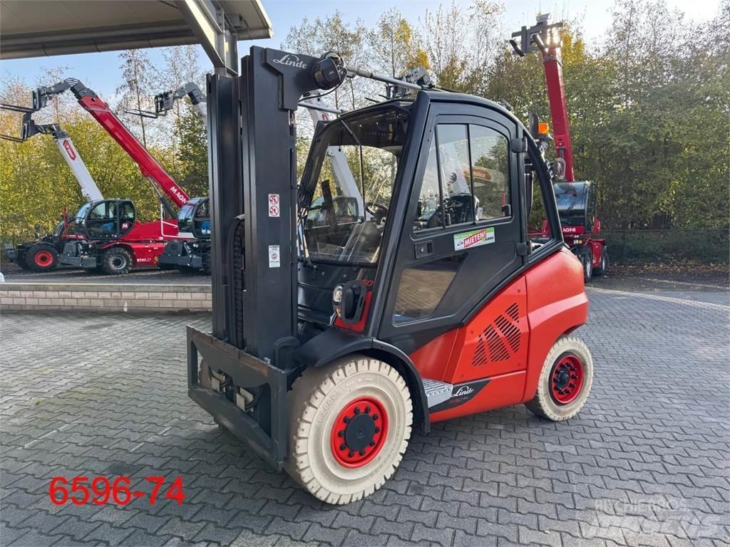 Linde H 50 D 02 Stivuitor diesel