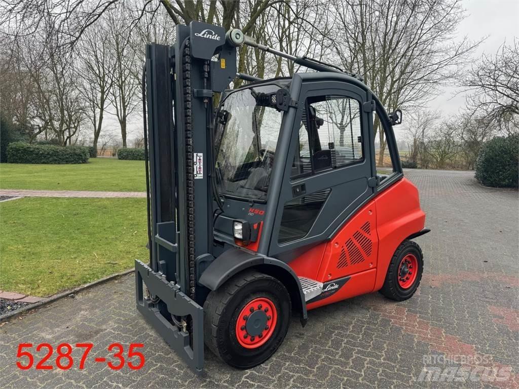 Linde H 50 D 02 600 Stivuitor diesel